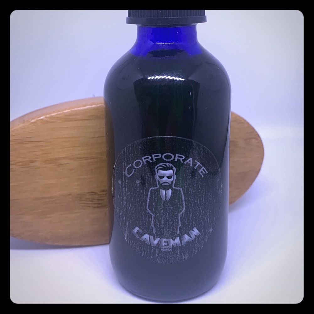 Corporate Caveman Beard Oil 2oz bottle